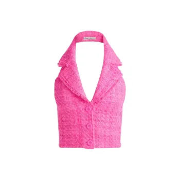 ALICE+OLIVIA Meri Blazer Top