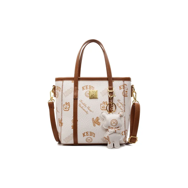 TOUTSEUL YOLO PU One Shoulder Handbag Women's White/Black/Pink/Brown-0