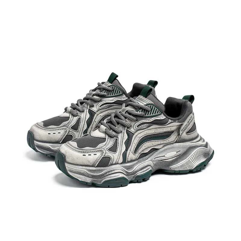 HACKBUTEER Low Top Chunky Sneakers Men's Box Included-7