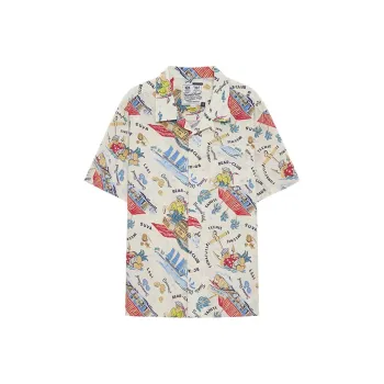 Teenie Weenie Men Shirts Unisex Apricot