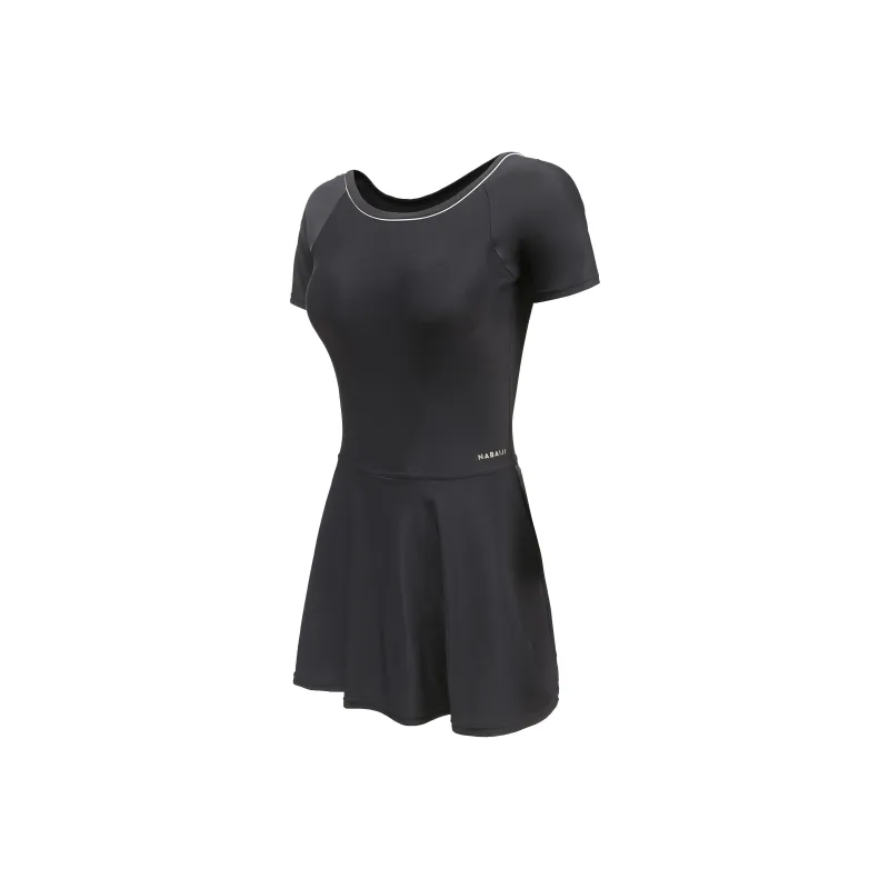 DECATHLON One piece Swimsuit Women's Black-1
