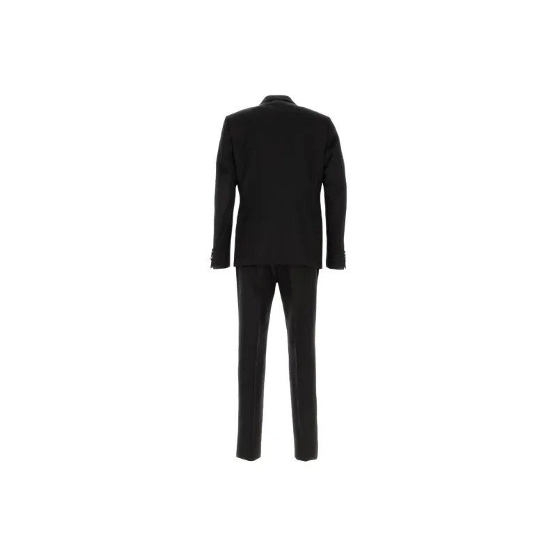 Zegna Business Suit Men's Black-1