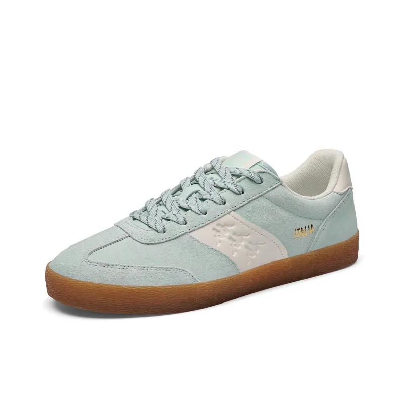 Kappa Back to Back Low Top Skateboard Shoes Unisex Glass Blue-2