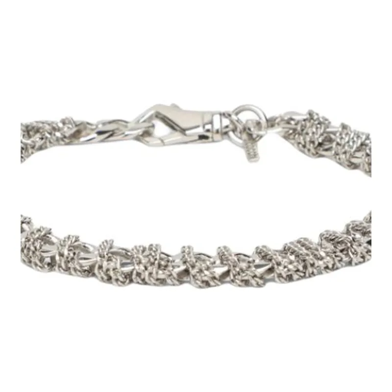 EMANUELE BICOCCHI Metal Bracelets Men's Silver-2
