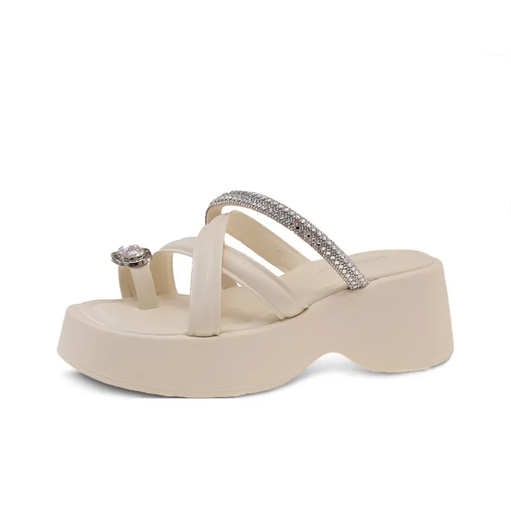 AFJI Rubber Sole Quick Dry Slide Slippers Women's-11