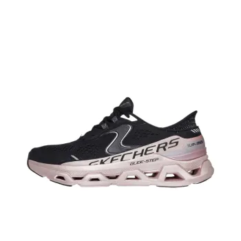 Skechers Glide Step Altus Low Top Casual Shoes Women's Black Pink