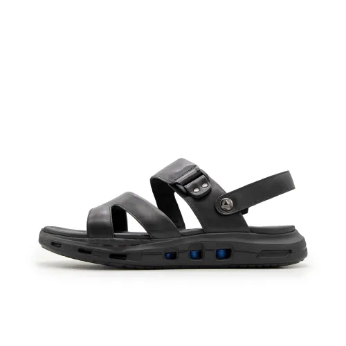 Satchi Beach Sandals Men's Black