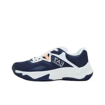 EMPORIO ARMANI EA7 Low Top Casual Shoes Unisex Dark Blue