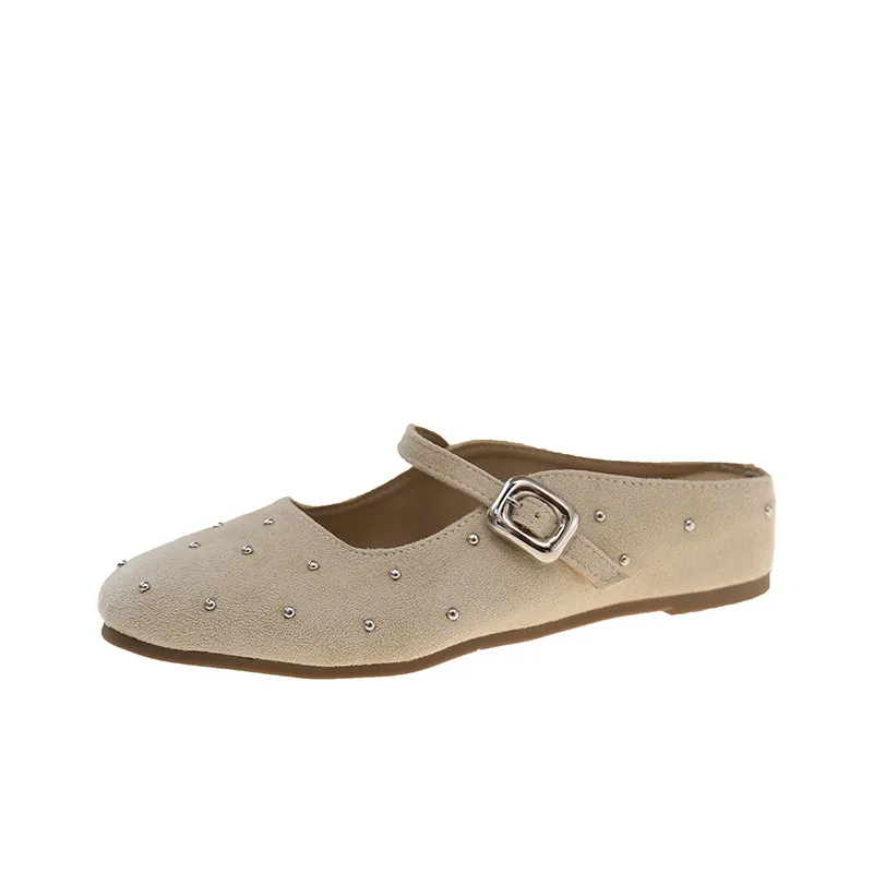 Alxnan Odor Resistant, Abrasion Resistant Closed Toe Slippers Women's-0