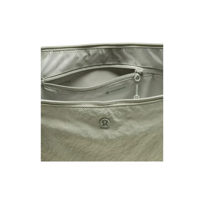 Lululemon Nylon Portable Crossbody Bag, Shoulder Bag Tubas Unisex Mist Green-3