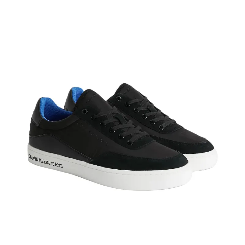 CKJ CALVIN KLEIN JEANS Low Top Skateboard Shoes Men's Black-3