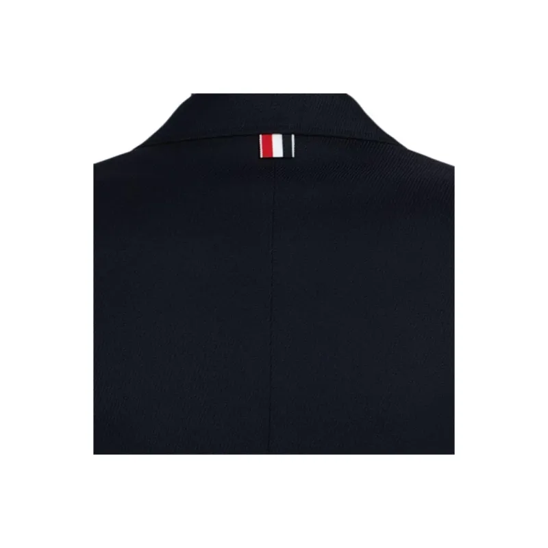 THOM BROWNE· Coat Men's Marine Blue-4