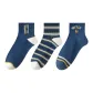 Blue Letter+Pinstripe+Blue Double Stripe
