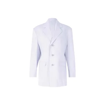 ISSEY MIYAKE Business Suit Coat Unisex Light Blue