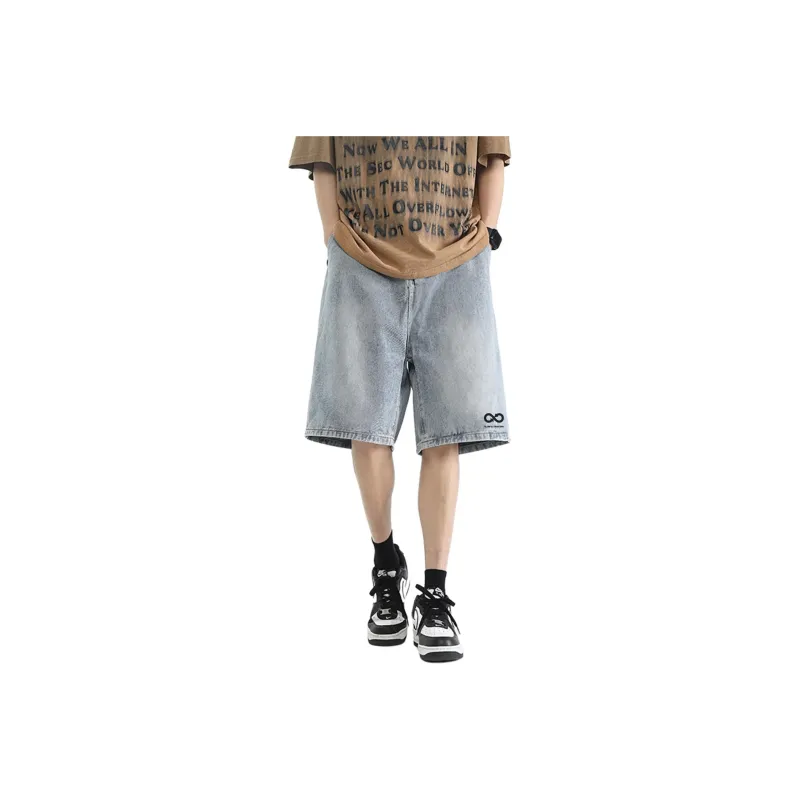 Colorful Creations Denim Shorts Unisex-3