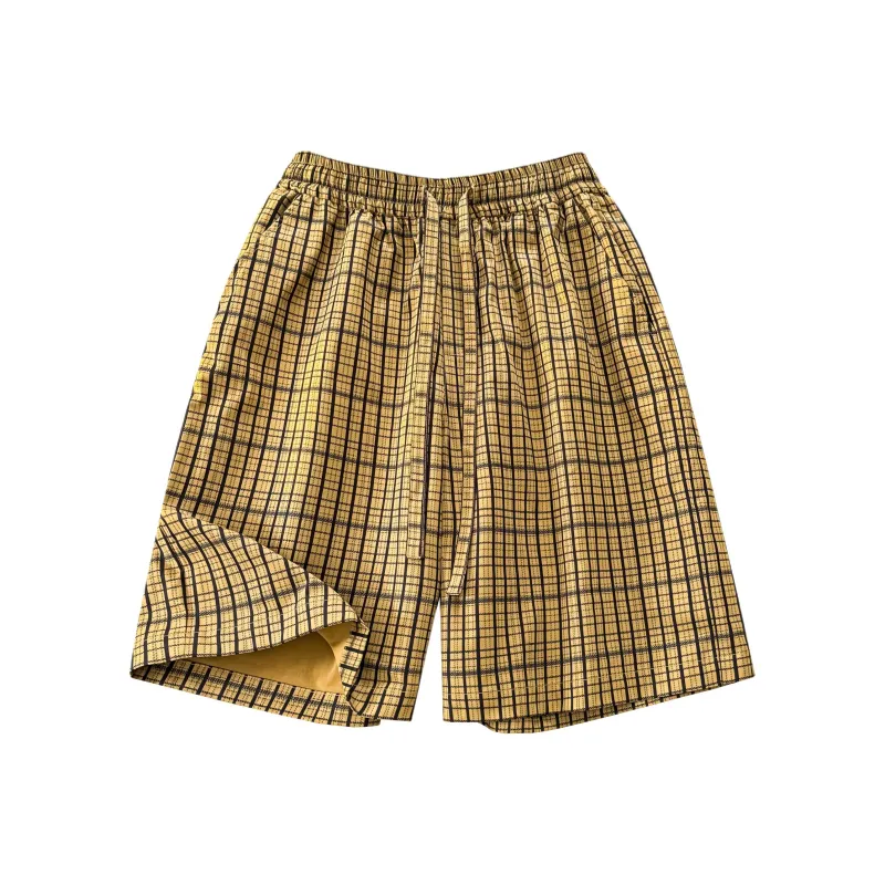 IN'S Casual Shorts Unisex Khaki-0