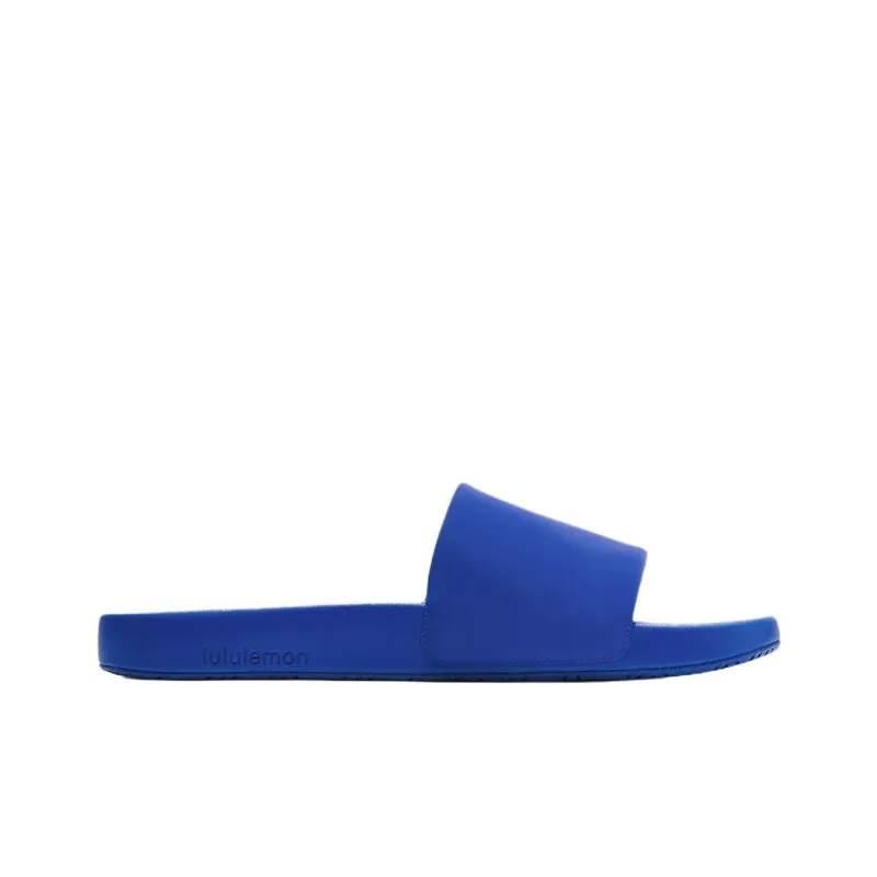 Lululemon Restfeel Slip Resistant Abrasion Resistant Slide Slippers Men's Blue-1