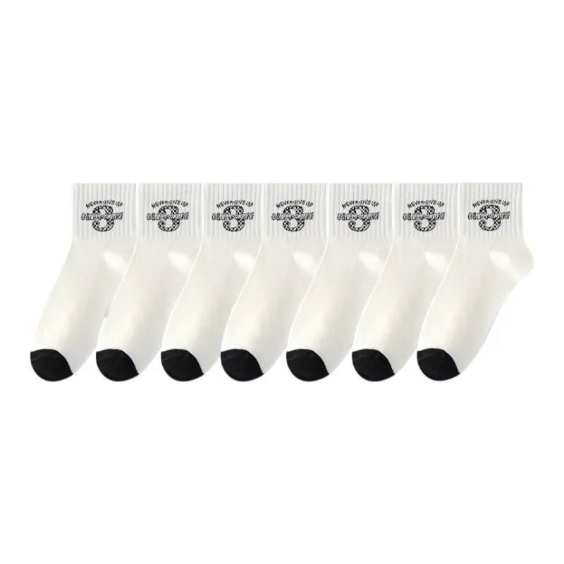 7 SEVFUN Unisex Mid-Calf Socks-30