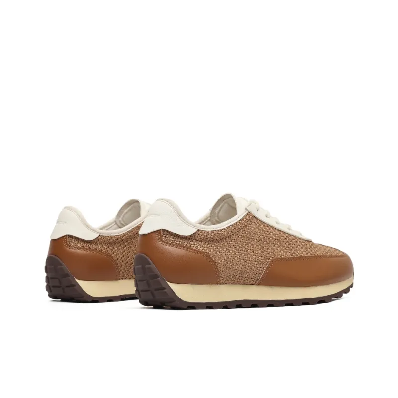 Angelmi Abrasion Resistant, Breathable, Lightweight Low Top Casual Shoes Men's Brown-3