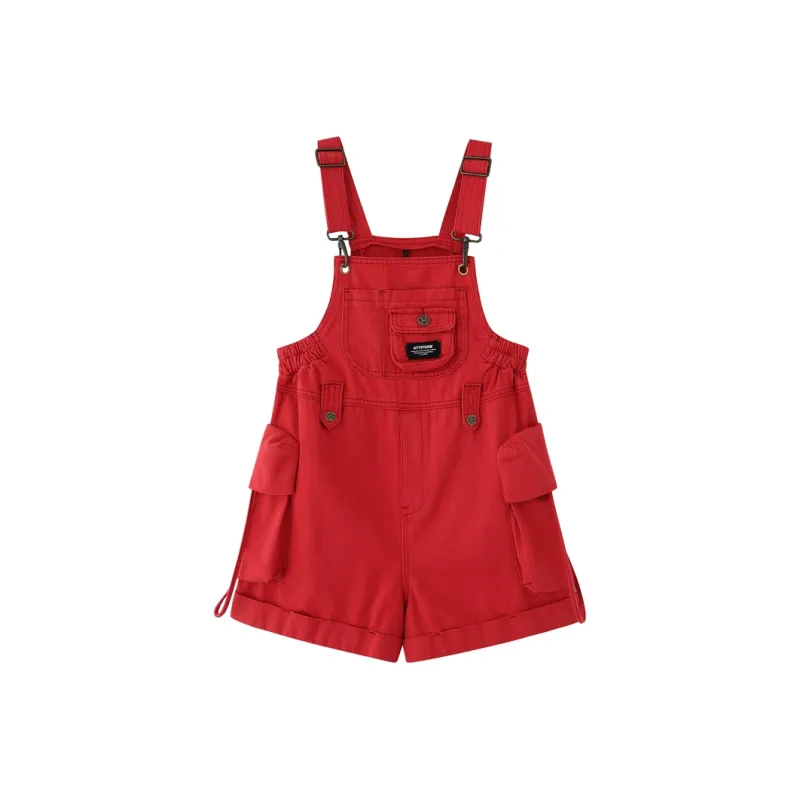 PHORM Denim Shorts Women's Rose Red-0