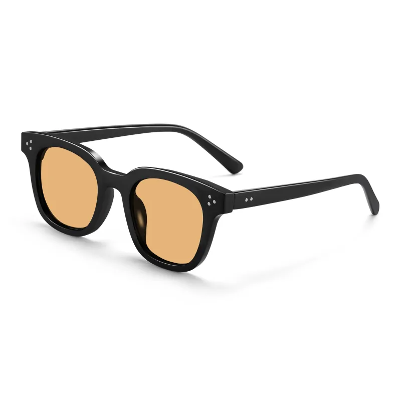 COLORE.IN TR/Memory Plastic Square Sunglasses Unisex-3