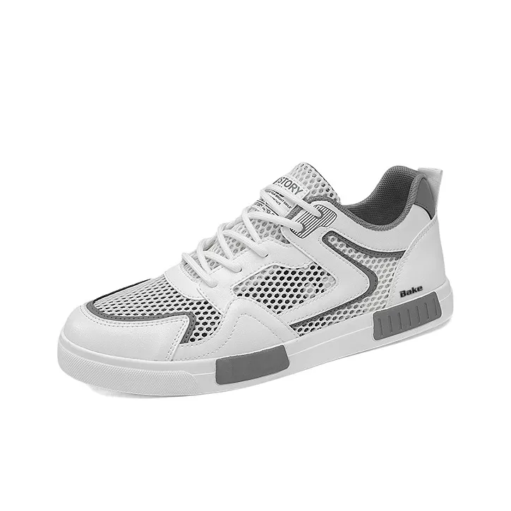 BAKE Slip Resistant, Lightweight, And Breathable Low Top Skateboard Shoes Men's-0