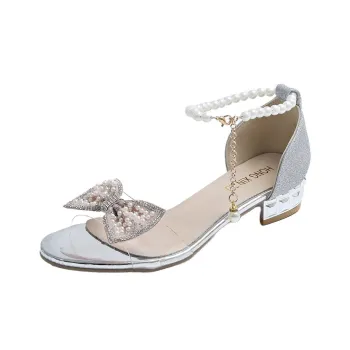 Zomila One Strap Sandals Women's Silver