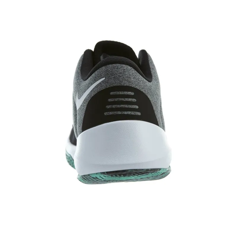 Nike Air Versitile 2 Anti Slip Wear Resistant Mid Top Basketball Shoes Men's Black Gray-5