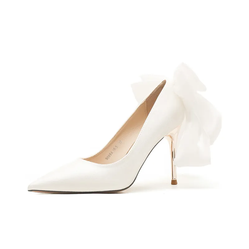 QITUMAUL Slim Heel High Heels Women's-20