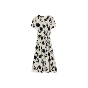 Mu Xiao Xin Short Sleeved Dress Women's