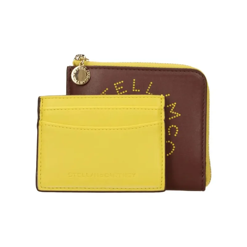 Stella McCartney Artificial Leather Wallet Women's Brown-2
