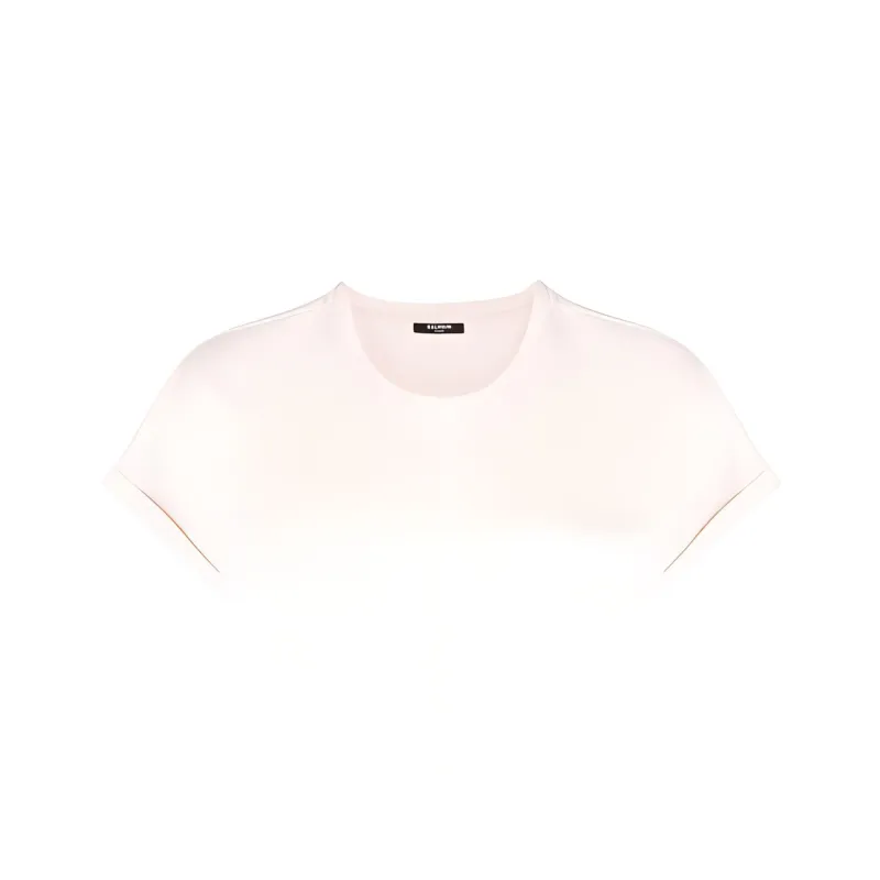 BALMAIN Logo print T shirt-0