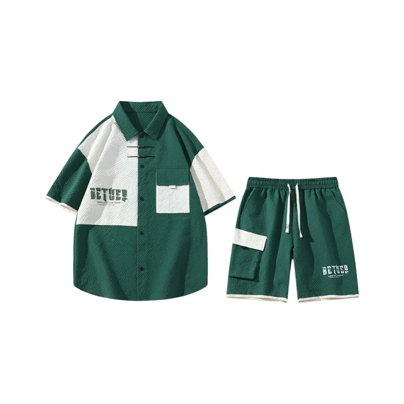 UNIWOLF Shirt Matching Set Men's-12