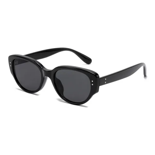 PRETTYALLUSION TR/Memory Plastic Cat Eye Sunglasses Women's