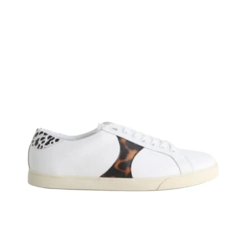 CELINE Low Top Skateboard Shoes Men's White-1