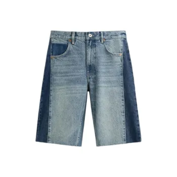 ZARA Denim Shorts Men Medium Blue