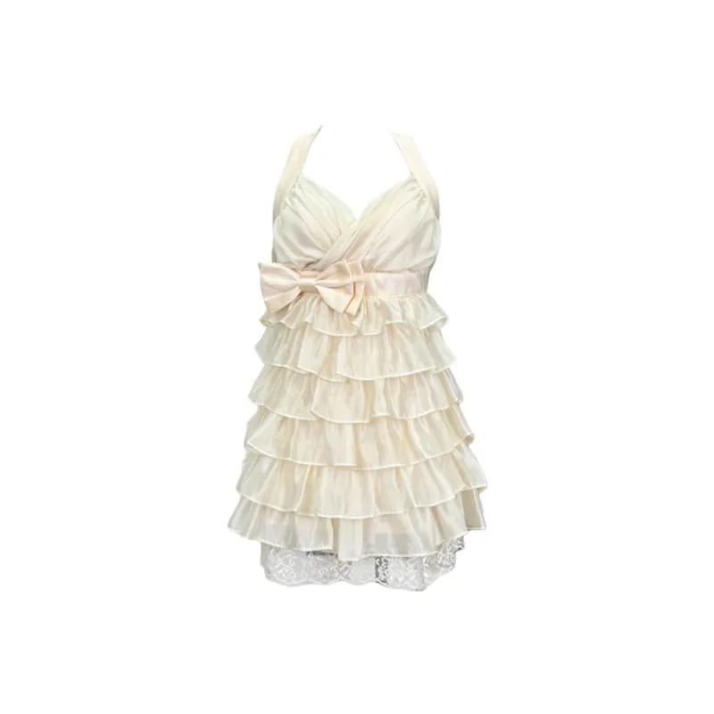 COVER TIME Slip Dresses Women's Champagne-1