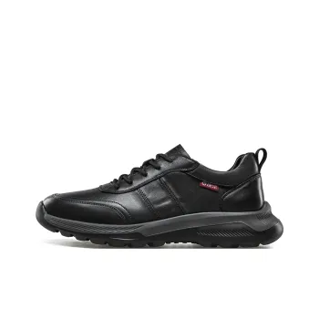 KANGNAI Wear resistant And Lightweight Low Top Casual Shoes Men's Black