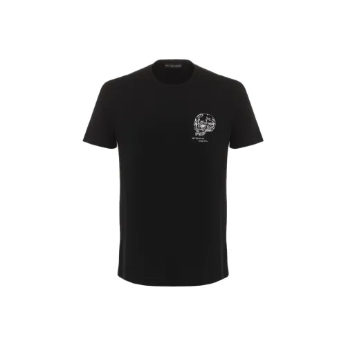 Alexander McQueen T Shirt Men's Black