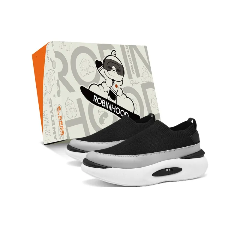 ROBINHOOD Slip Resistant, Abrasion Resistant, Breathable, Lightweight Low Top Casual Shoes Men's Box Included-5