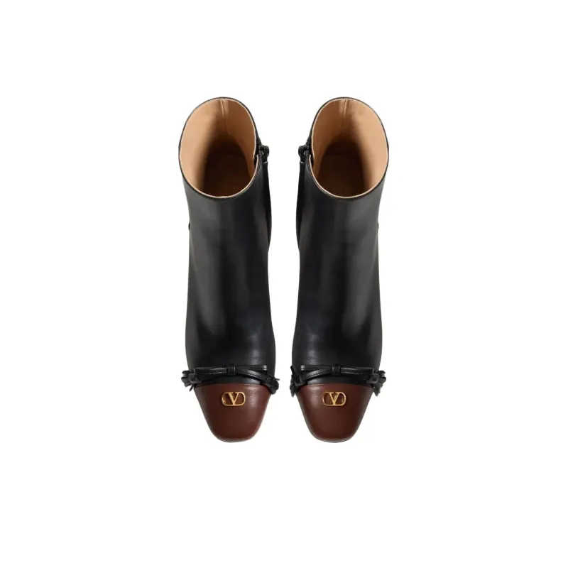 Valentino VALET DU ROI Ankle Boots 6cm Women's Black-4