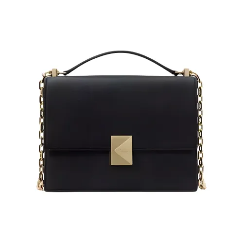 Kate Spade Litchi Grain Leather Handbag Shoulder Bag Crossbody Bag Small Size Women's Black