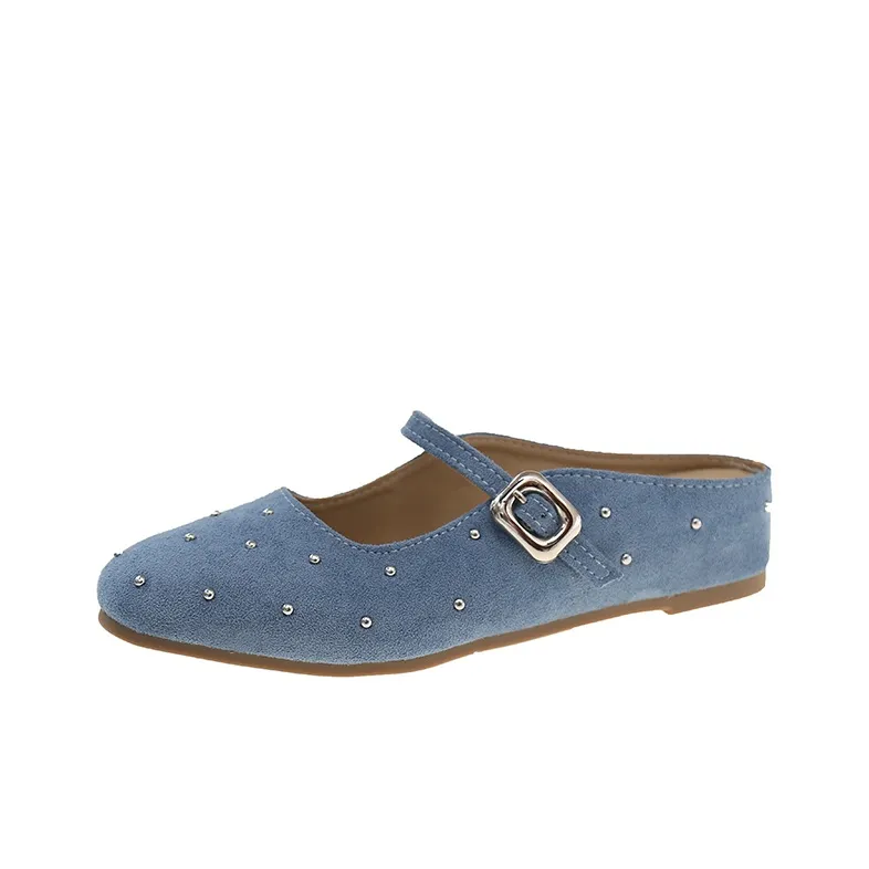 Alxnan Odor Resistant, Abrasion Resistant Closed Toe Slippers Women's-11