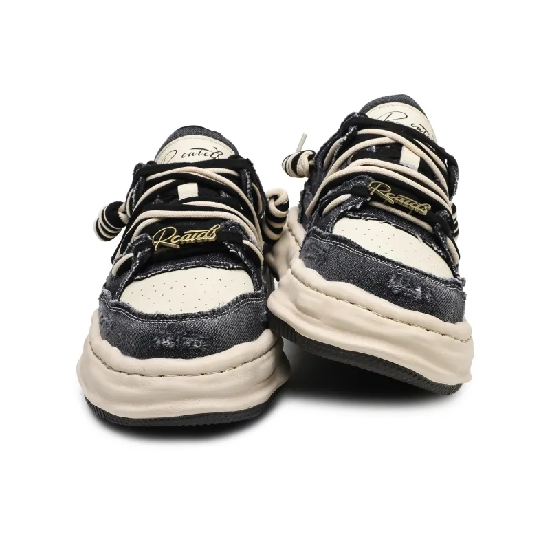 Hong Kong Meng Slip Resistant, Breathable, Height Increasing Low Top Casual Shoes Unisex-3