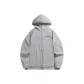 [UPF50+Super-Light Breathable]Light Gray (B Nice Blue Chest Logo)