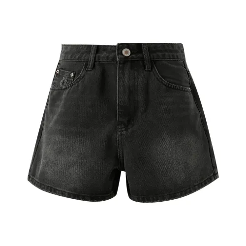 3COLOUR Denim Shorts Women's Classic Black