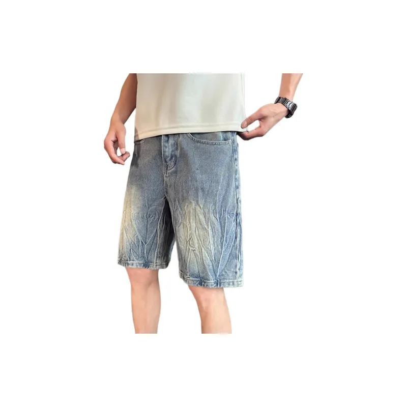 City Hipster Denim Shorts Unisex-1