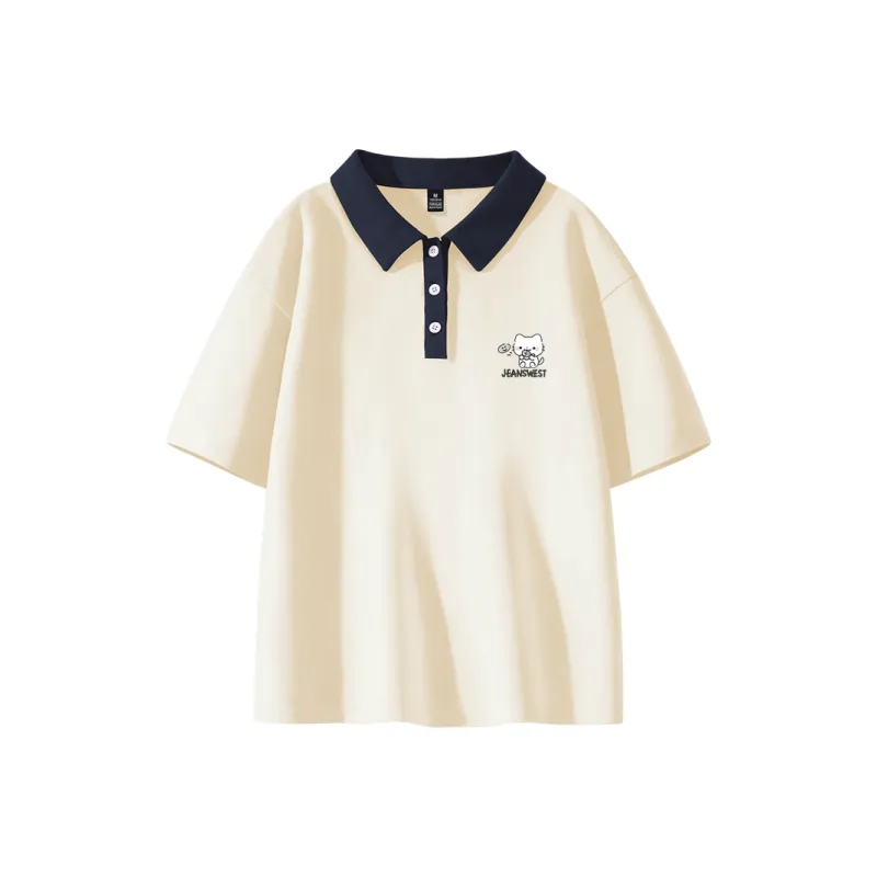 JEANSWEST Polo Shirts Women's-4