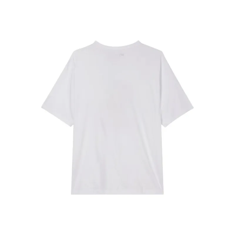 DOKZB T Shirts Women's White-1