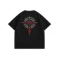 [7A Grade Bacteriostatic]Black (Tf Thorn Goth Chest Label _Tf Big Thorn Goth Back Mark)